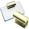 CRL Gold Plated 2-3/4" Long No-Drill Shelf Clamp for 3/8" Glass - 1270GP view 1