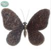 Arcadia Silk Plantation 5" Wx6.5 L Butterfly w/Clip Bronze (Pack of 12) view 1