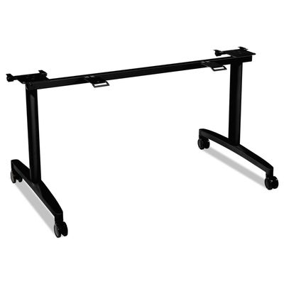 HON MFLIP30CP Huddle Flip-Top Base for 30-Inch Deep Table Tops, 51-5/8w x 23-1/2d, Black