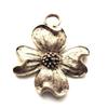 NORMA JEAN DESIGNS Dogwood Shower Hook ADD ON, Antique Gold, 12PC Set,**Free Chrome Roller Bead Hooks view 1