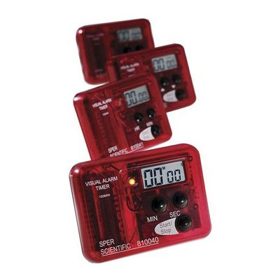 Sper Scientific 810040C Compact Visual and Audible Alarm Timer, 99 Minutes Range