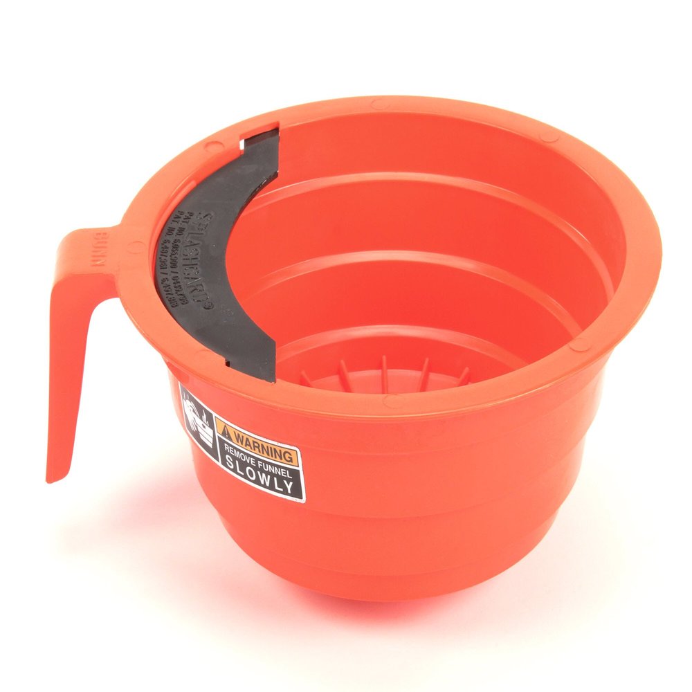 Bunn 20583.0006 Funnel W/Decals, Orange