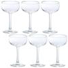 Aderia L6722 Champagne Glasses 5.1fl oz(150ml) G Line Set of 6 Made in Japan view 1