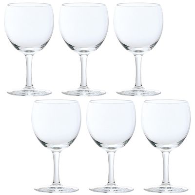 (ADERIA) G Line L-6717 Wine 250 Set of 6