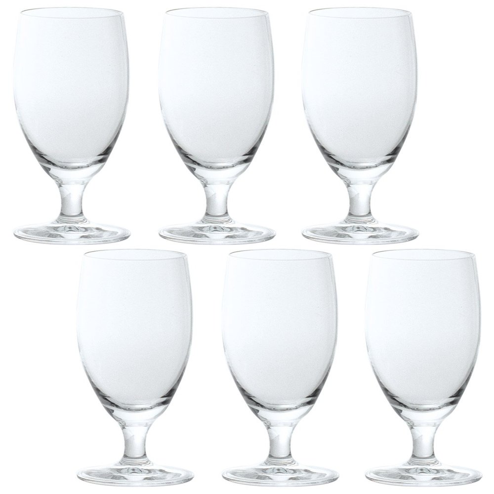 ADERIA L6606 Pilsner Beer Glasses Set of 6 10.82 fl oz H-AX Placide Made in Japan