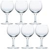 Aderia L-6661 Wine Glass, Clear, 10.1 fl oz (300 ml), Reinforced Mouth Area, 300 Wine Glasses, Set of 6, Made in Japan view 1
