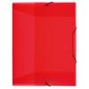 idena DIN Box File with Elastic Strap a4 red view 4