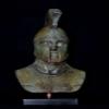 Talos Artifacts Leonidas King of Spartans Bronze Bust - Battle of Thermopylae - Lost Wax Cast view 4