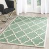 SAFAVIEH Cambridge Collection Area Rug - 5' x 8', Teal & Ivory, Handmade Moroccan Trellis Wool, Ideal for High Traffic Areas in Living Room, Bedroom (CAM312T) view 4