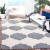 SAFAVIEH Washable Rug Outdoor Courtyard Collection - 6'7" x 9'6", Beige & Anthracite, Non-Shedding & Easy Cleaning, Ideal for Patio, Backyard, Mudroom (CY6162-236) view 1
