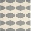 SAFAVIEH Washable Rug Outdoor Courtyard Collection - 6'7" x 9'6", Beige & Anthracite, Non-Shedding & Easy Cleaning, Ideal for Patio, Backyard, Mudroom (CY6162-236) view 3
