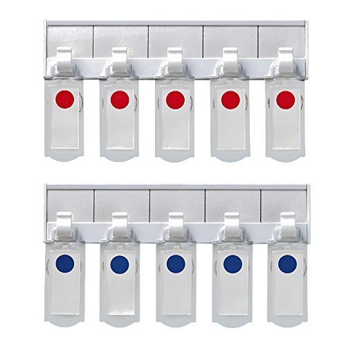 Lion Office Equipment Key Box Hanger Set, No.5-20S, 5 Pieces, 20 Pieces