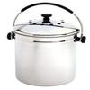 Norpro Compost Keeper Egg, Vegetable 11" H X 8.25" Stainless Steel view 1