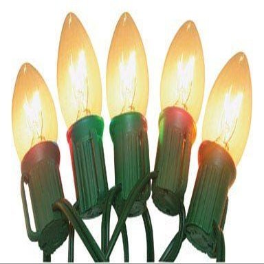 Celebrations Light Set Clear Bulbs Ul Listed