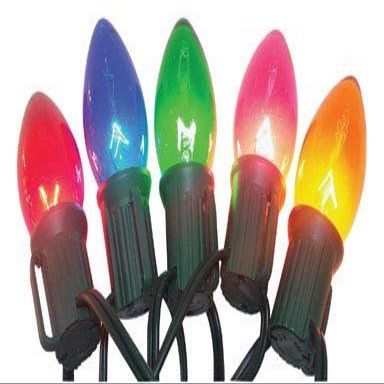 Celebrations Indoor/Outdoor Light Set Multi-Colored Ul Listed