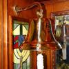 The King's Bay Happy Hour Nautical Solid Brass Bell Big bar Decor Man cave Home Tavern Pub view 2