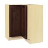 HAMPTON BAY KBLS36-SJM Rsi Home Products Shaker Corner Base Cabinet with Lazy Susan, Java view 1