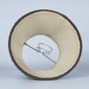 Urbanest Box Pleated Mini Chandelier Lamp Shade, Chocolate, 3x6x5", Softback, Clip On, Set of 6 view 3