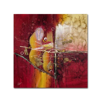 Trademark Fine Art Dots by Ricardo Tapia Wall Decor, 18 by 18-Inch