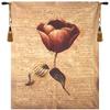 Flanders Poppies II European Tapestry - 56 in. x 76 in. SoftCottonChenille by Charlotte Home Furnishings view 1