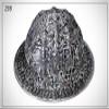 Vintage B.F. McDonald Engraved Hand Hammered Hard Hats. This is a perfect gift. Give us your name to be engraved on the front of the hat. view 2