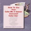 Color Me A Season Color Fan - Spring view 3