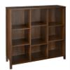 ClosetMaid 16057 Premium Adjustable 9-Cube Organizer, Dark Chestnut view 1