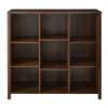 ClosetMaid 16057 Premium Adjustable 9-Cube Organizer, Dark Chestnut view 4