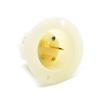 Superior Electric YGF129 Straight Flanged Inlet 3 Wire, 20 Amps, 125V, NEMA 5-20P view 1