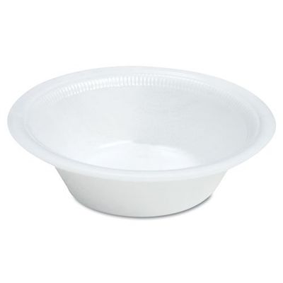 - Foam Bowl, 12oz, White, 125/Pack