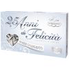 25th Anniversary Silver Confetti - Jordan Almonds Gift Box - Imported from Italy, 500 Grams view 4