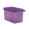 Araven 61392 Purple Anti-Allergen 4.5 Qt. Food Container view 1