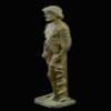 Asclepius God of Medicine Bronze Statue - Rod with Snakes - Asclipios - Lost Wax view 2