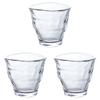 Aderia P-6652 Glass Cup, Tumbler, Free Cup, 8.5 fl oz (240 ml), Set of 3, Made in Japan view 1