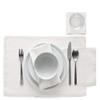MY DRAP Cloth Washable and Reusable Dinner Napkin - 12.6 x 12.6 in (12 Per Roll, Cotton Cream) view 2