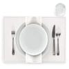 MY DRAP Cloth Washable and Reusable Dinner Napkin - 12.6 x 12.6 in (12 Per Roll, Cotton Cream) view 3