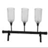 A&B Home Metal/Glass Candle Holder, 21.3 by 5 by 9.5-Inch view 1