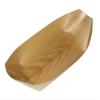 (SatoTrading) Wooden boat plate (50 pieces) 9 size approx. 9.8 x 4.7 inches (250 x 120 mm) view 2