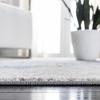SAFAVIEH Tulum Collection Runner Rug - 2' x 9', Ivory & Dark Blue, Modern Abstract Design, Non-Shedding & Easy to Clean, Ideal for Living Room, Hallway, Foyer, Entryway, Bedroom (TUL237A) view 3