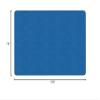 Flagship Carpet 6' x 9' Kids Nylon Ameristrong School Classroom Rug, Royal Blue - Rectangle view 2