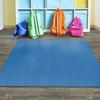 Flagship Carpet 6' x 9' Kids Nylon Ameristrong School Classroom Rug, Royal Blue - Rectangle view 3