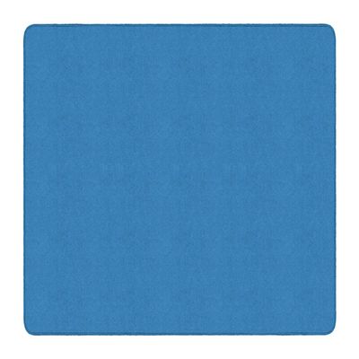 Flagship Carpet 6' x 9' Kids Nylon Ameristrong School Classroom Rug, Blue Bird - Rectangle