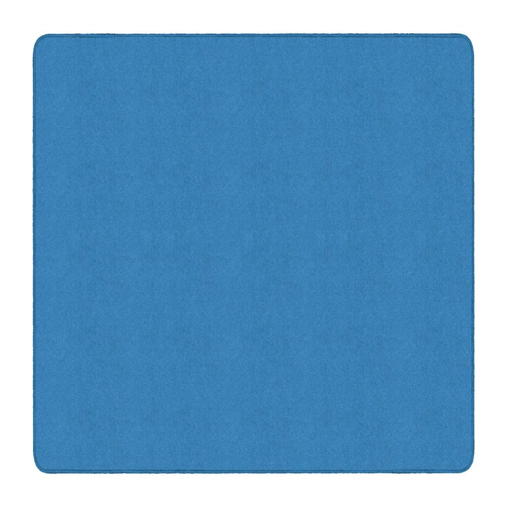 Flagship Carpet 6' x 9' Kids Nylon Ameristrong School Classroom Rug, Blue Bird - Rectangle