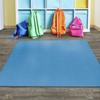 Flagship Carpet 6' x 9' Kids Nylon Ameristrong School Classroom Rug, Blue Bird - Rectangle view 3