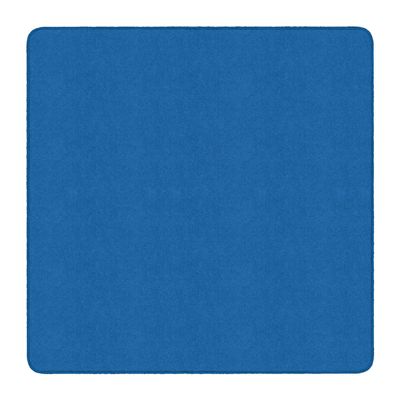 Flagship Carpet 6' x 6' Kids Nylon Ameristrong School Classroom Rug, Royal Blue - Square