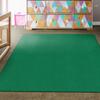 Flagship Carpet 6' x 6' Kids Nylon Ameristrong School Classroom Rug, Clover - Square view 3