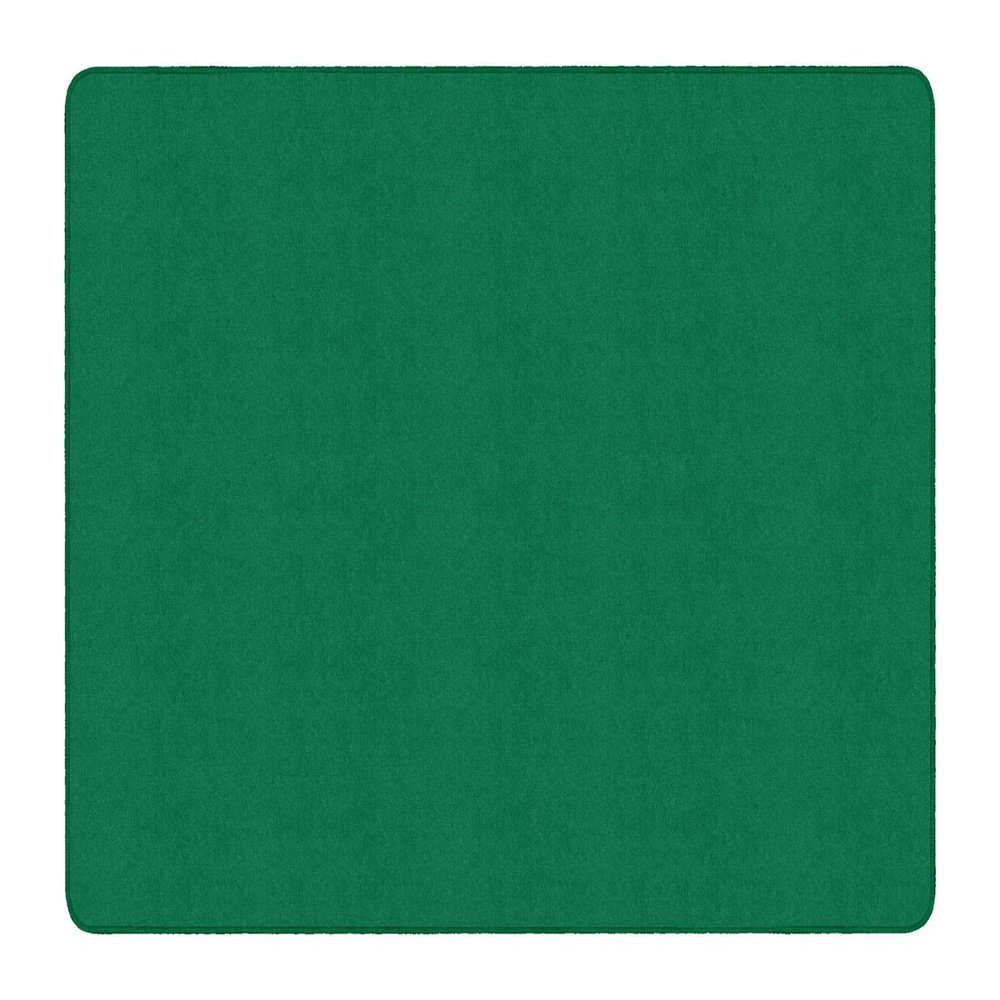 Flagship Carpet 6' x 9' Kids Nylon Ameristrong School Classroom Rug, Clover - Rectangle