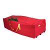 Simplify Christmas Tree Storage Bag | Holds Artificial Trees up to 11 Feet Tall | Holiday Decorations Organizer | Wheeled | Collapsible Duffle | Red view 1