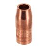 Bernard Nozzle, Centerfire, 5/8" 1/4" Recess Copper N-5814C - 1 Each view 1