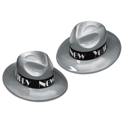 Beistle Silver Swing Fedora